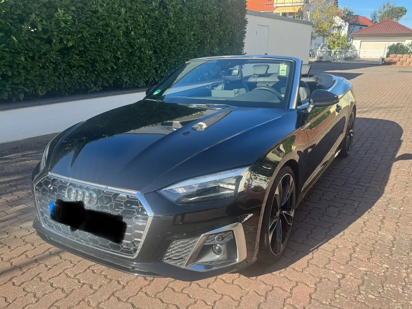 Audi A5 A5 Cabrio 40 TFSI S tronic S line Schwarz - 2