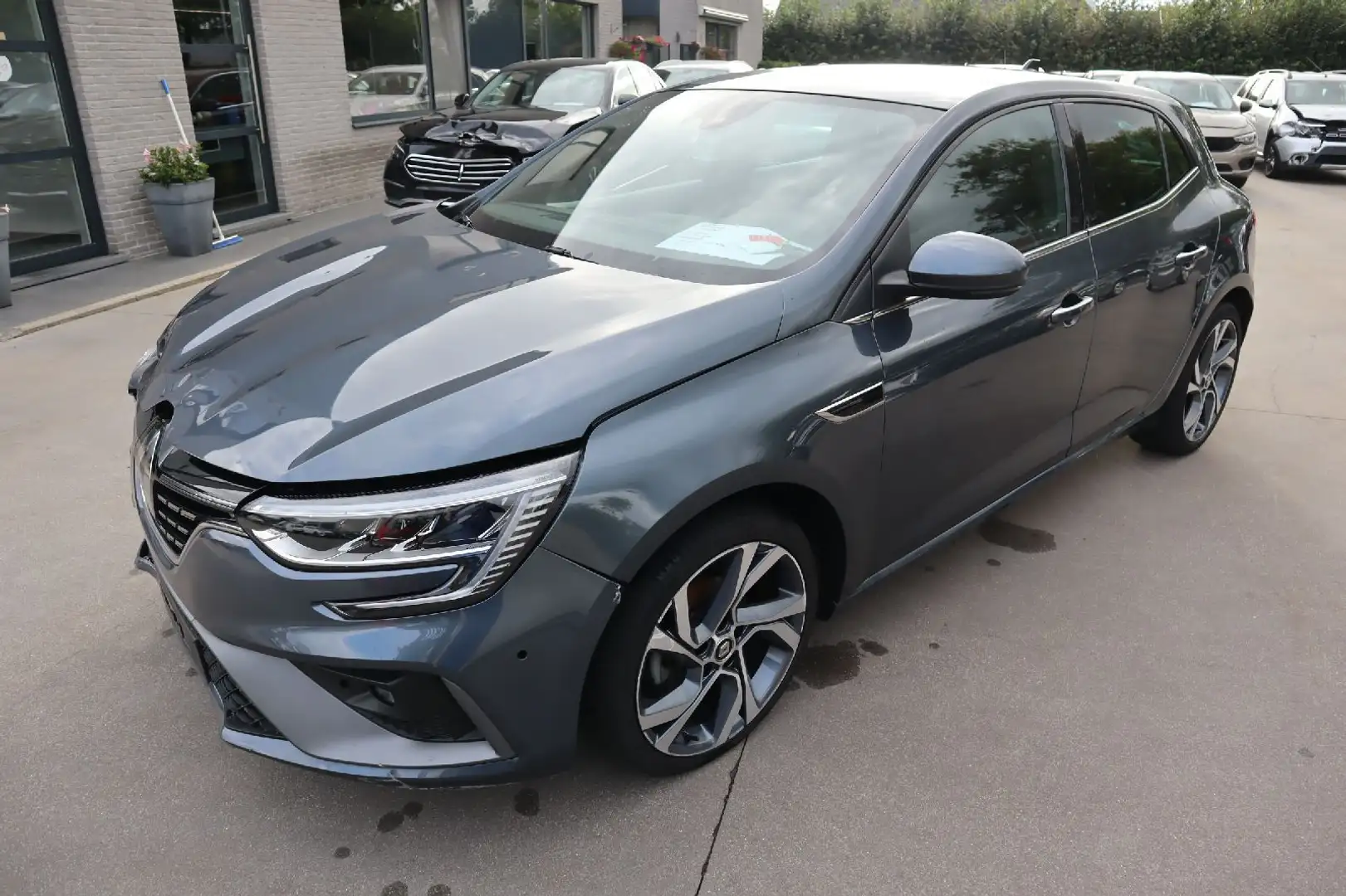 Renault Megane 1.3 Benz Rs-line Gris - 1