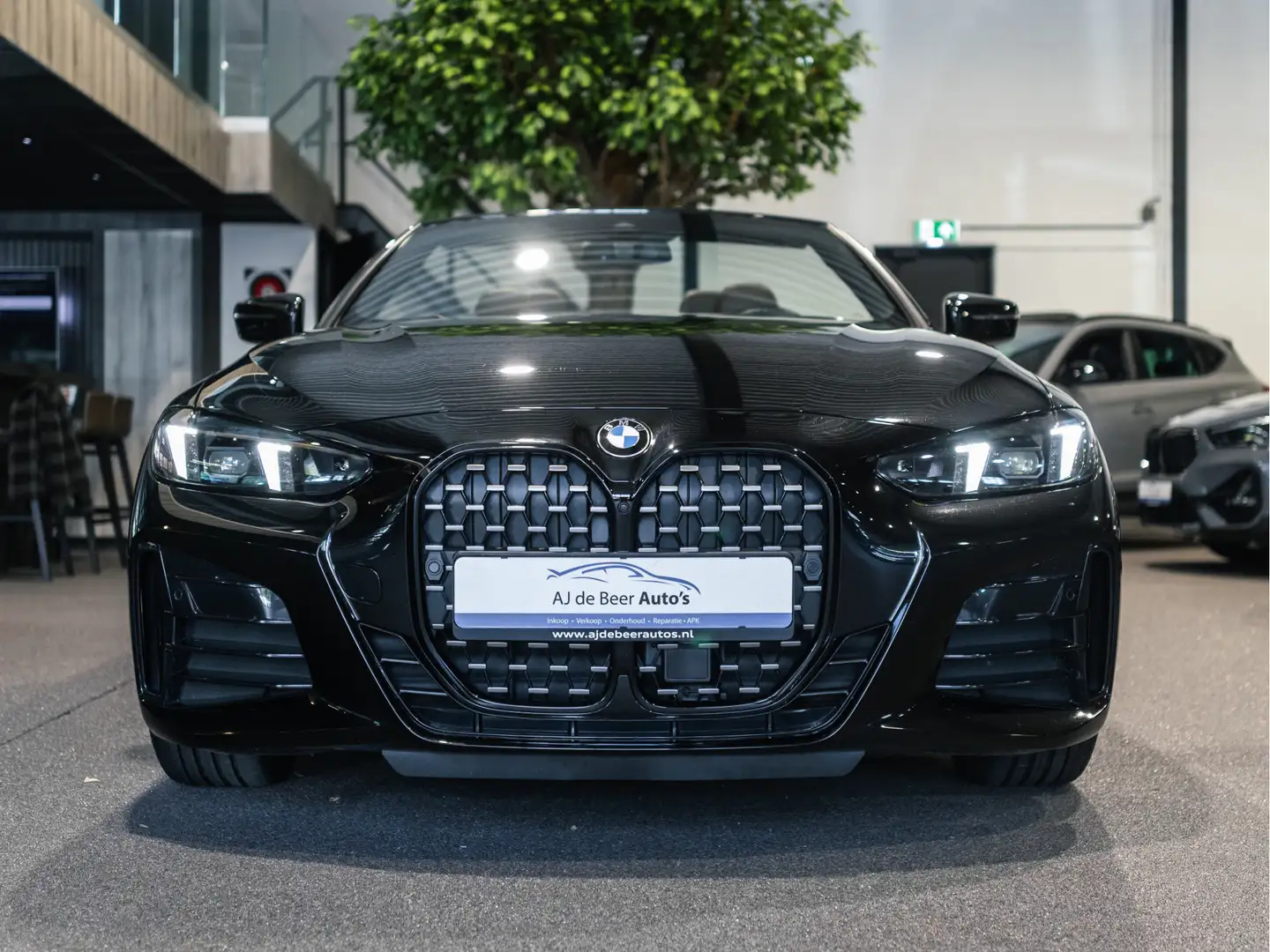 BMW 430 4-serie Cabrio 430i xDrive High Executive M-Sport Noir - 2