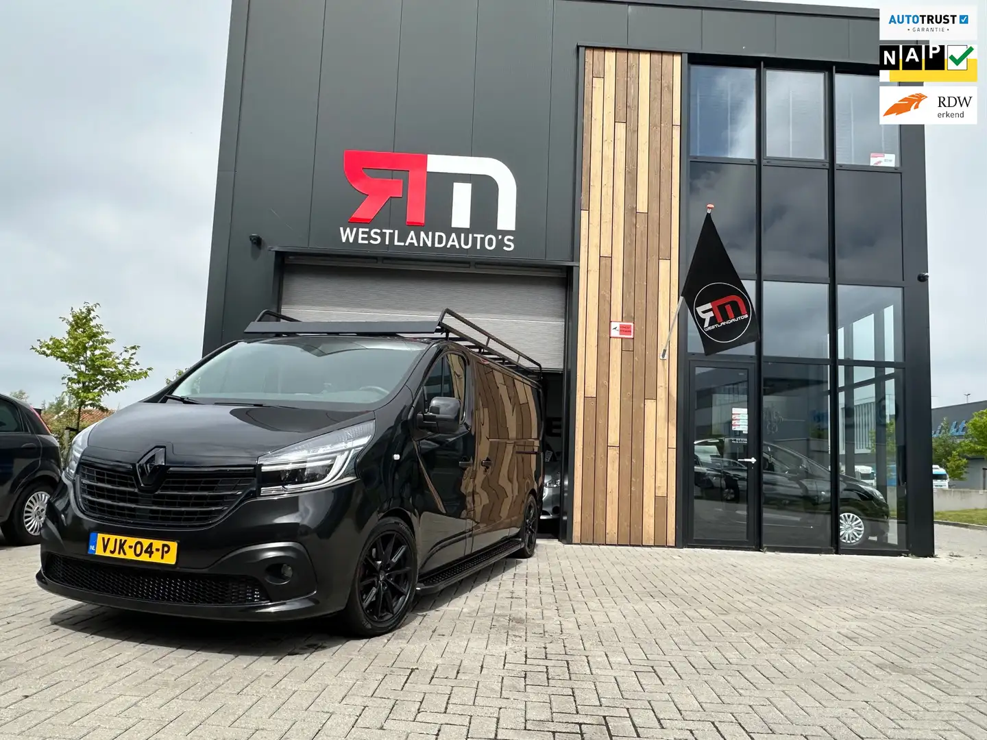 Renault Trafic 2.0 dCi 170 T29/ L2H1/autom/2 deuren/1eign/dubbele Noir - 1