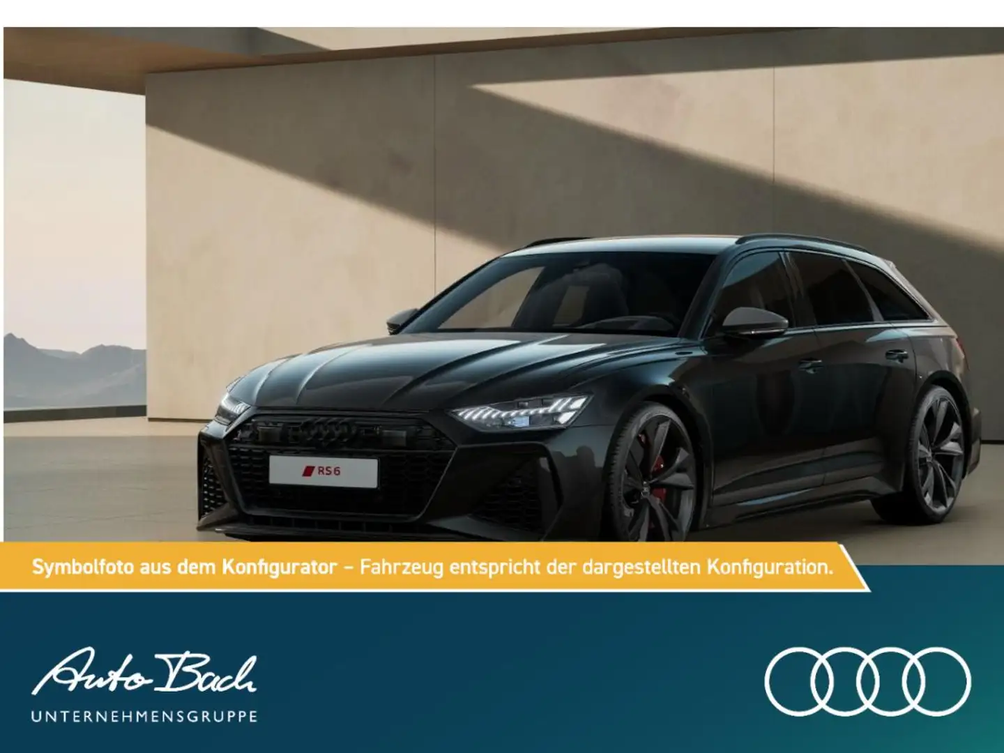 Audi RS6 RS 6 Avant performance RS 6 Avant performance tipt Schwarz - 2