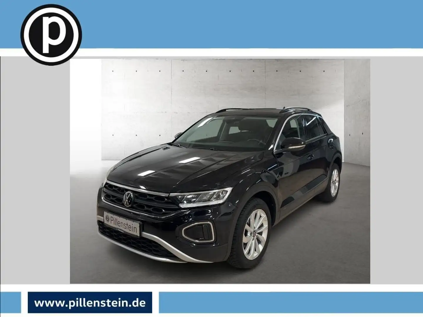Volkswagen T-Roc LIFE 1.0 TSI LED APP SHZ PDC LANEASSIST Schwarz - 1