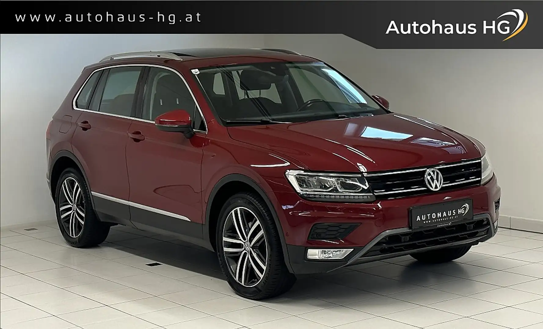 Volkswagen Tiguan 2,0 TDI SCR 4Motion Highline DSG*OFFROAD*VOLL*P... Rosso - 1