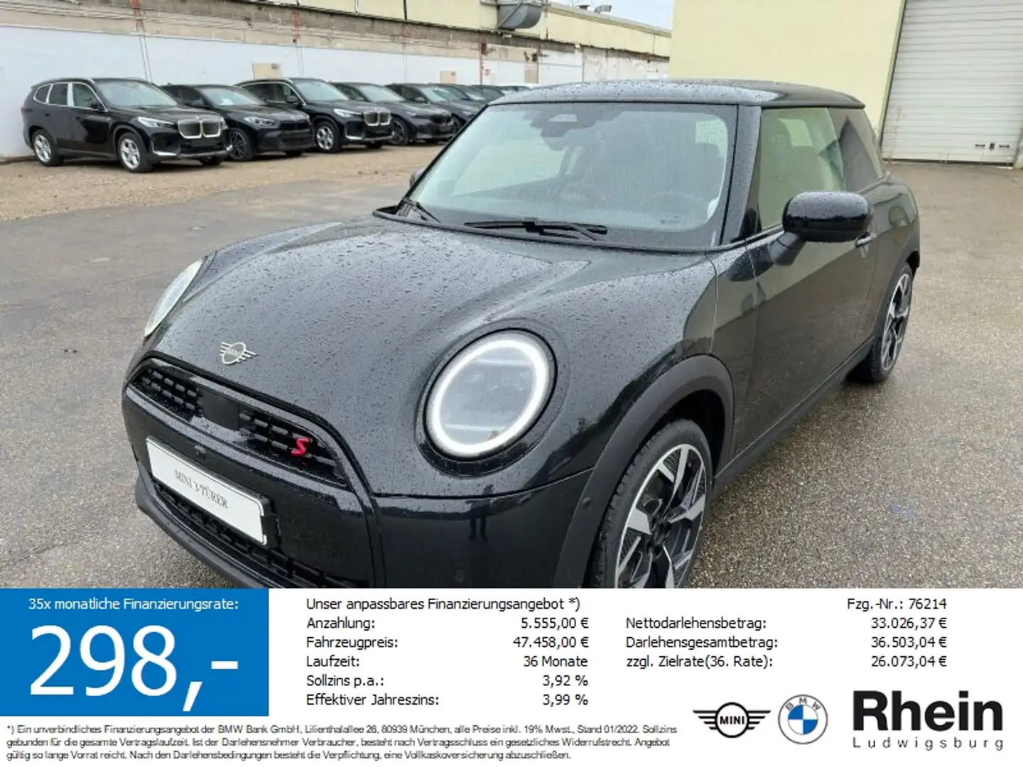 MINI Cooper S *HARMANKARDON*PANO*LED Noir - 1