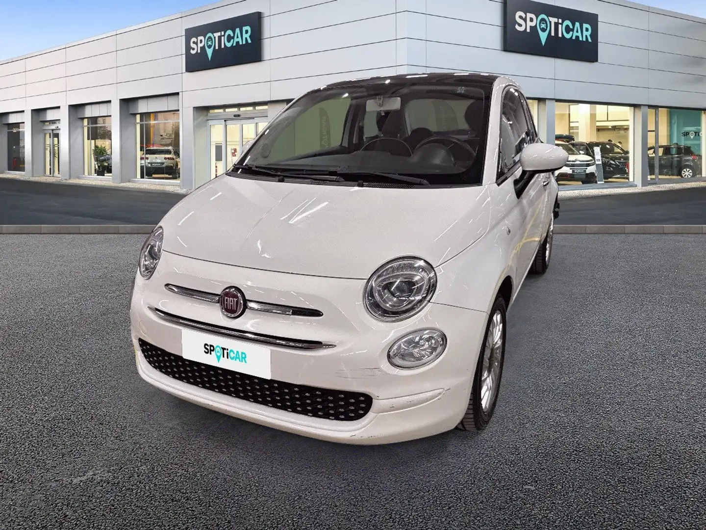 Fiat 500 1.2 69cv Lounge White - 1