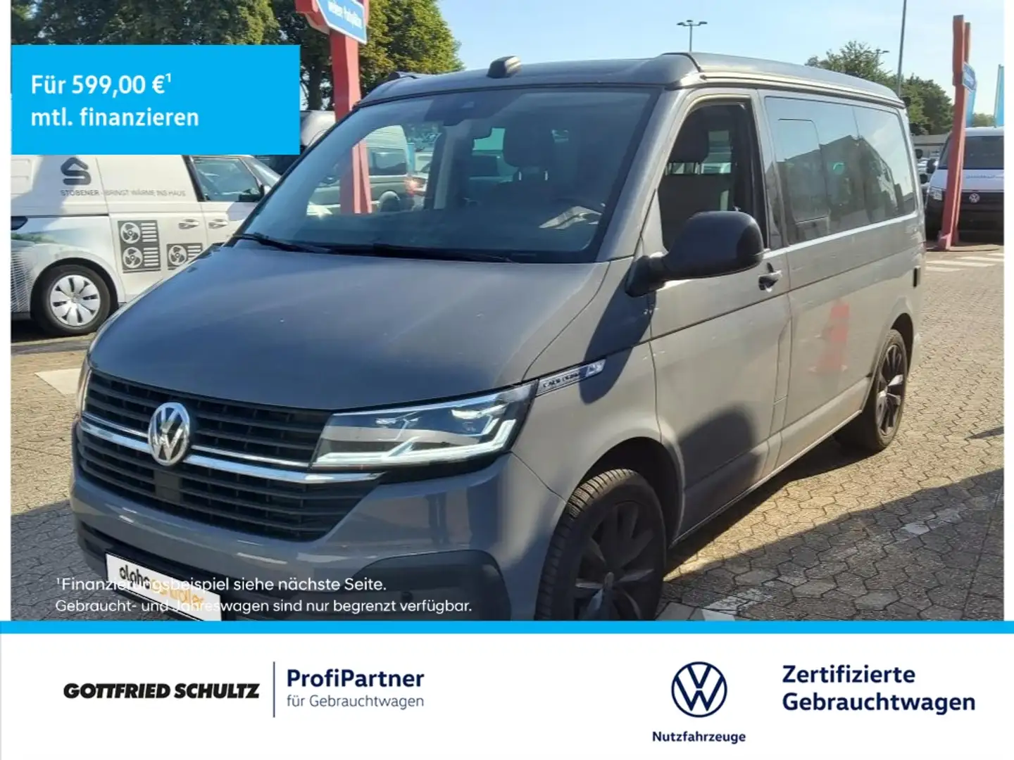 Volkswagen T6.1 California Beach Camper Edition 2.0 TDI DSG Gris - 1