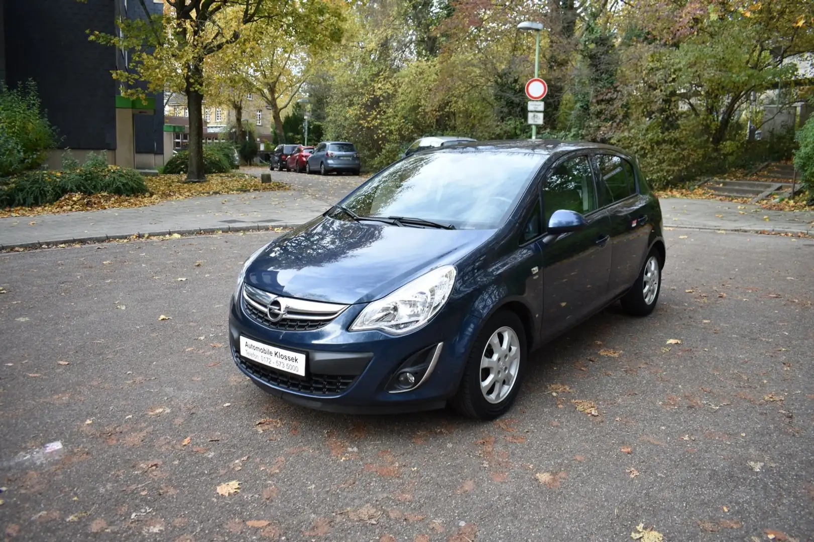Opel Corsa D 1.4 Satellite, Tempomat TÜV 6/2027 Blau - 1