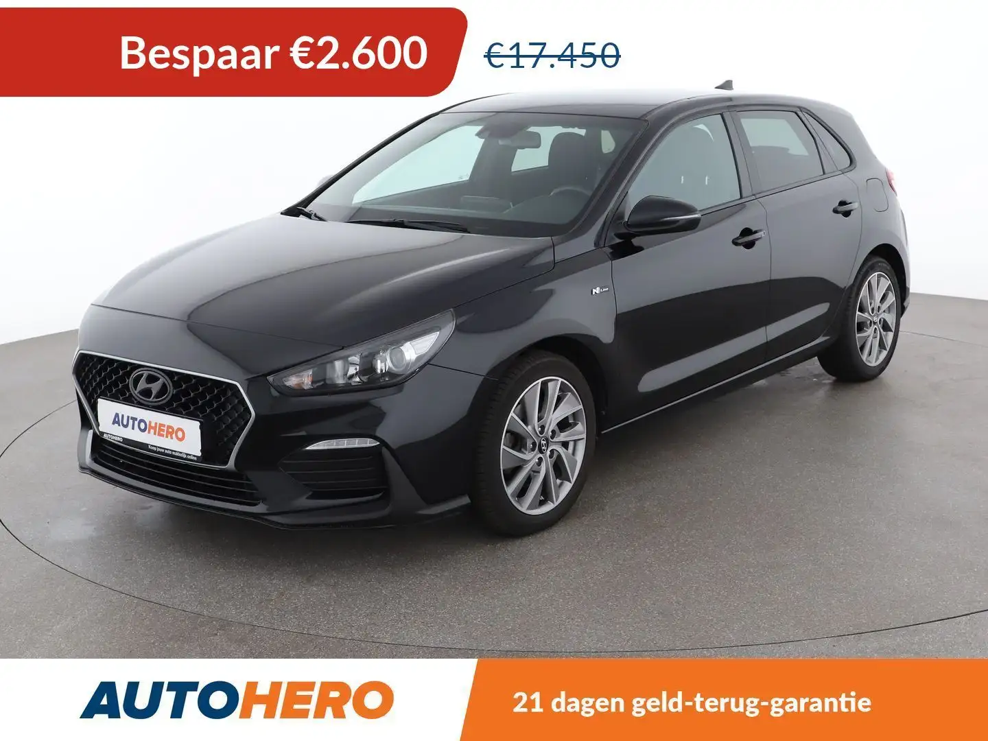 Hyundai i30 1.0 TGDI N Line Zwart - 1