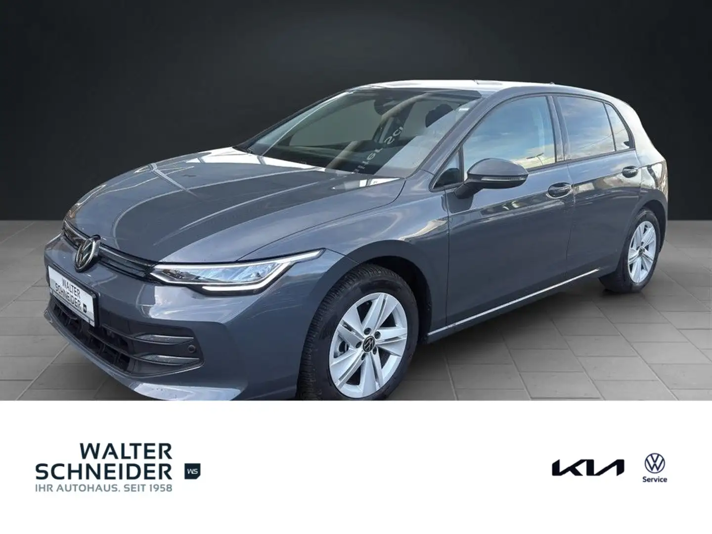 Volkswagen Golf 2.0 TDI DSG Life Navi LED ACC SHZ PDC Grigio - 1