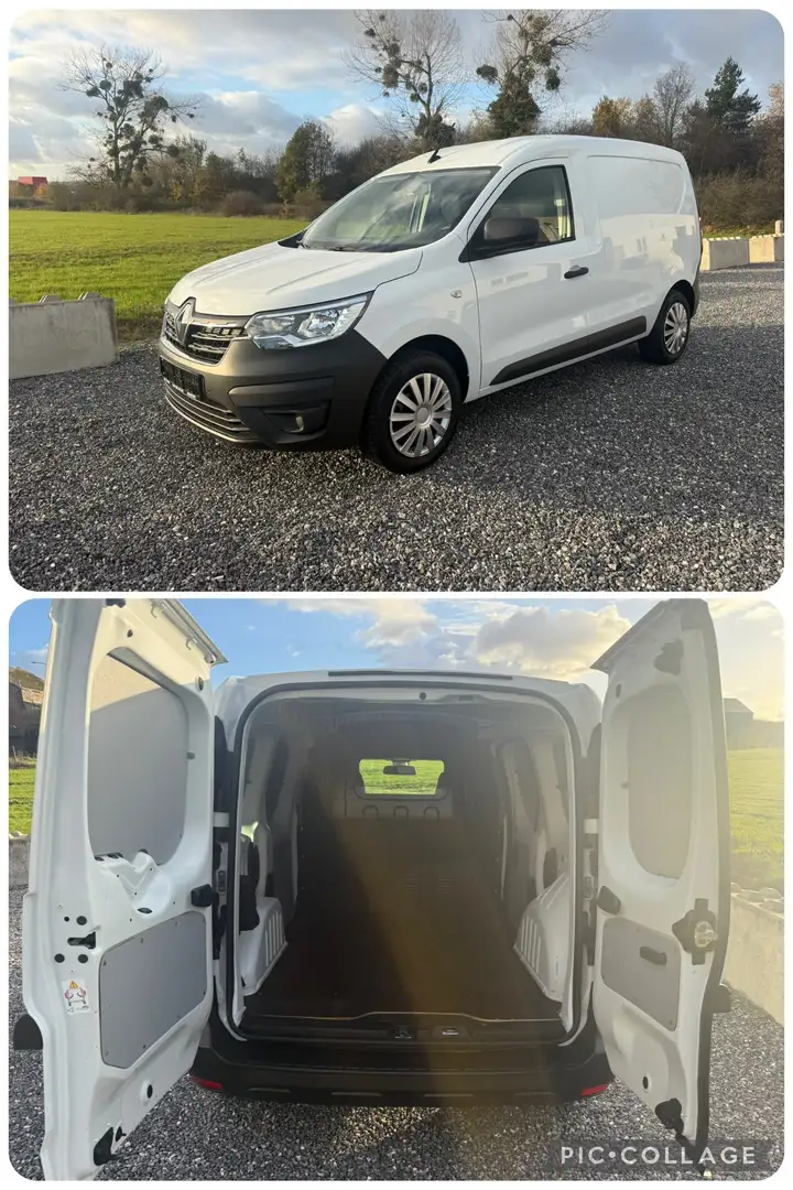 Renault Kangoo 1.5Dci 95CH **ETAT NEUF Clim Cruise Caméra** Blanc - 1