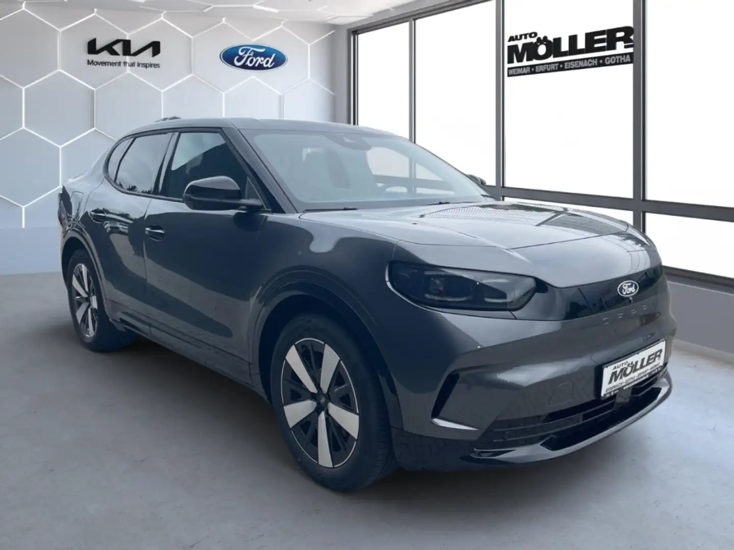 Ford Capri RWD 77 kWh Navi HUD LED 360°Kamera Klimaautom Gri - 2