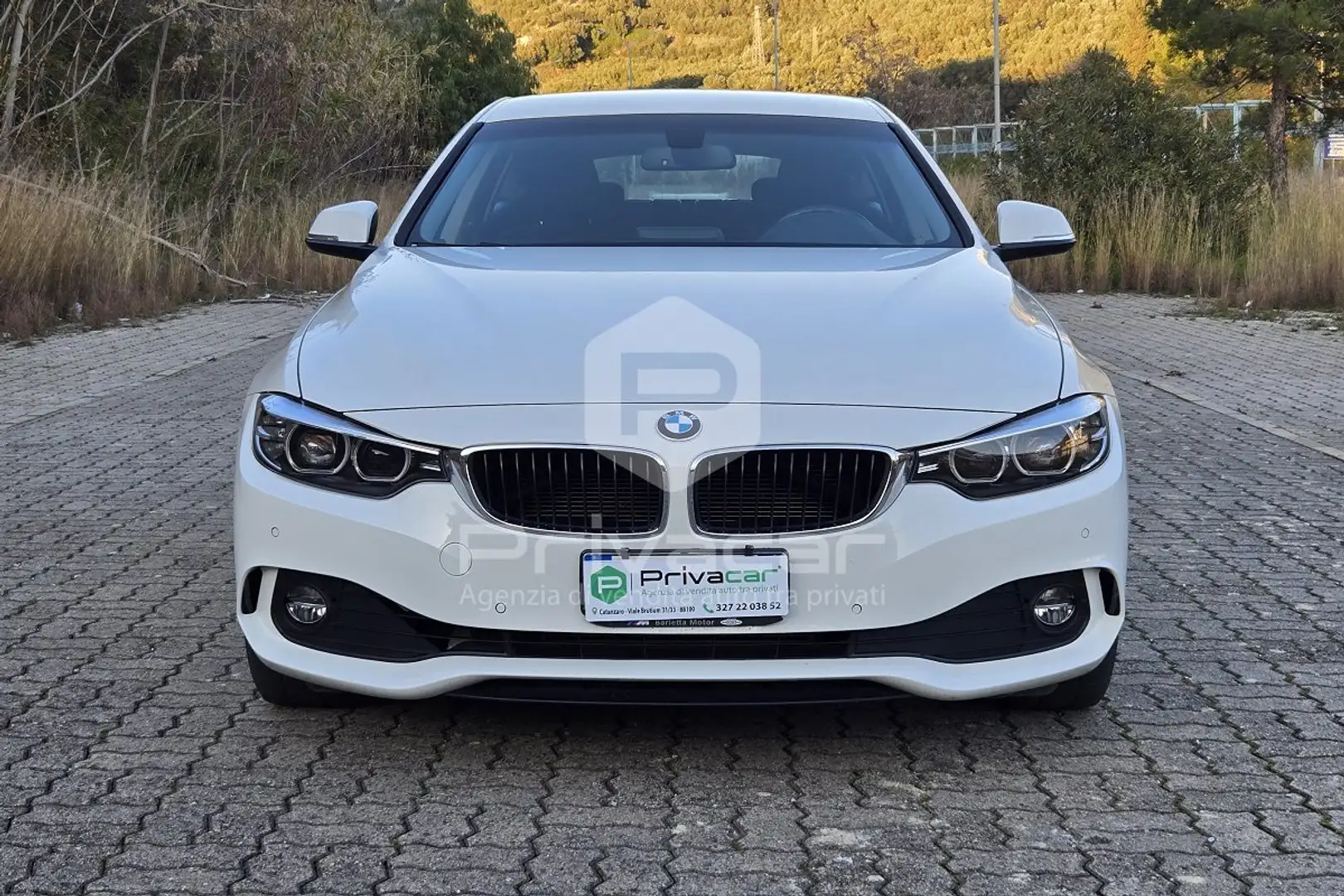 BMW 420 420d Gran Coupé Msport Weiß - 2
