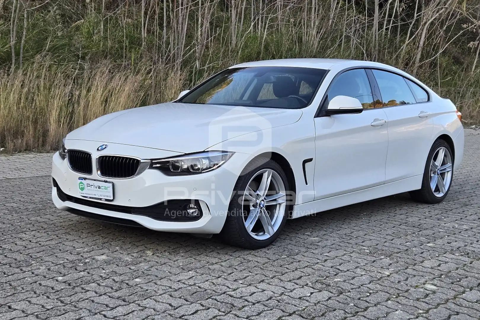 BMW 420 420d Gran Coupé Msport Weiß - 1