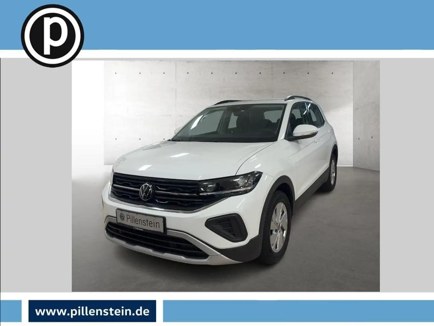 Volkswagen T-Cross LIFE 1.0 TSI DSG NAVI LED SHZ PDC GJR Weiß - 1