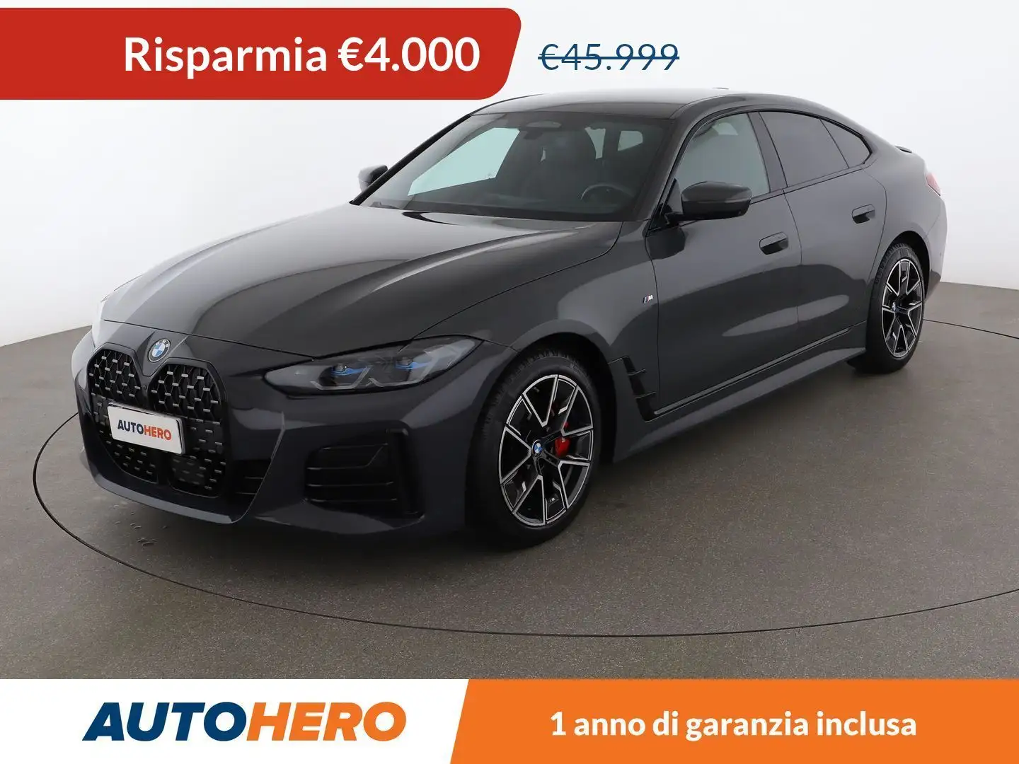 BMW 420 420d Gran Coupe Msport  xDrive  MHEV Grigio - 1
