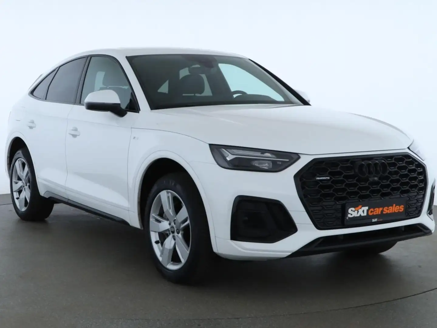 Audi Q5 Sportback 40 TDI quattro S line MMI|ACC|elS|AHK| Blanc - 1