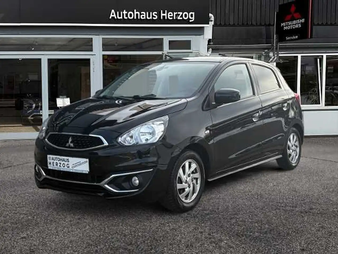 Mitsubishi Space Star Intro Edition+ 1.2 CVT *KLIMA + SHZ* Schwarz - 1