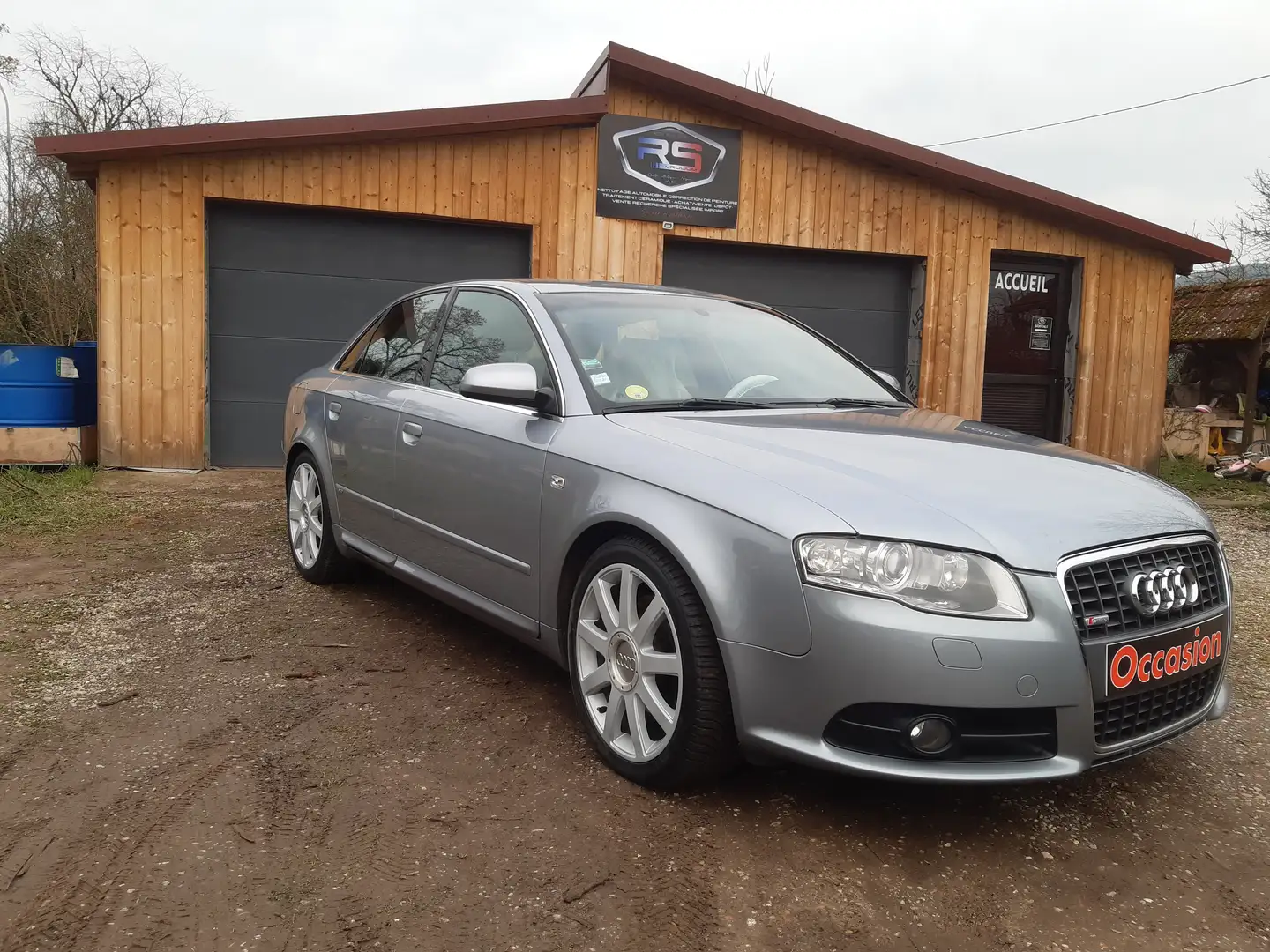 Audi A4 A4 3.2 FSI S-Line Quattro Tiptronic A Argent - 2
