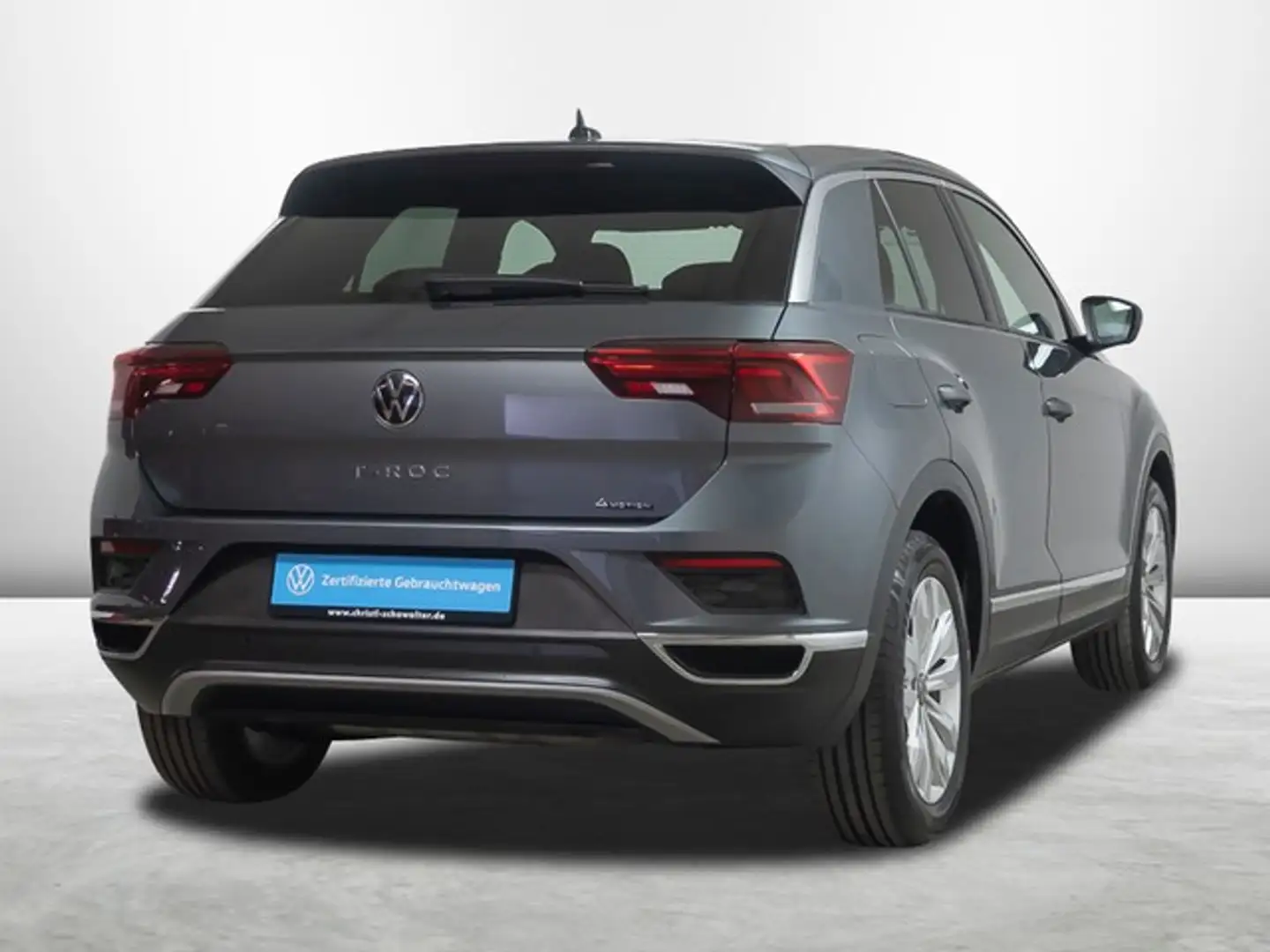Volkswagen T-Roc 2.0 TSI 4M DSG sport LED NAVI ACC KLIMA Grigio - 2