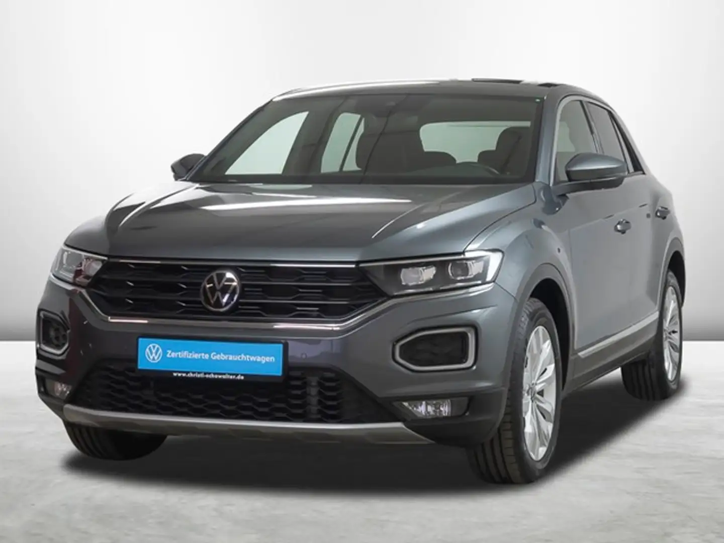 Volkswagen T-Roc 2.0 TSI 4M DSG sport LED NAVI ACC KLIMA Grau - 2