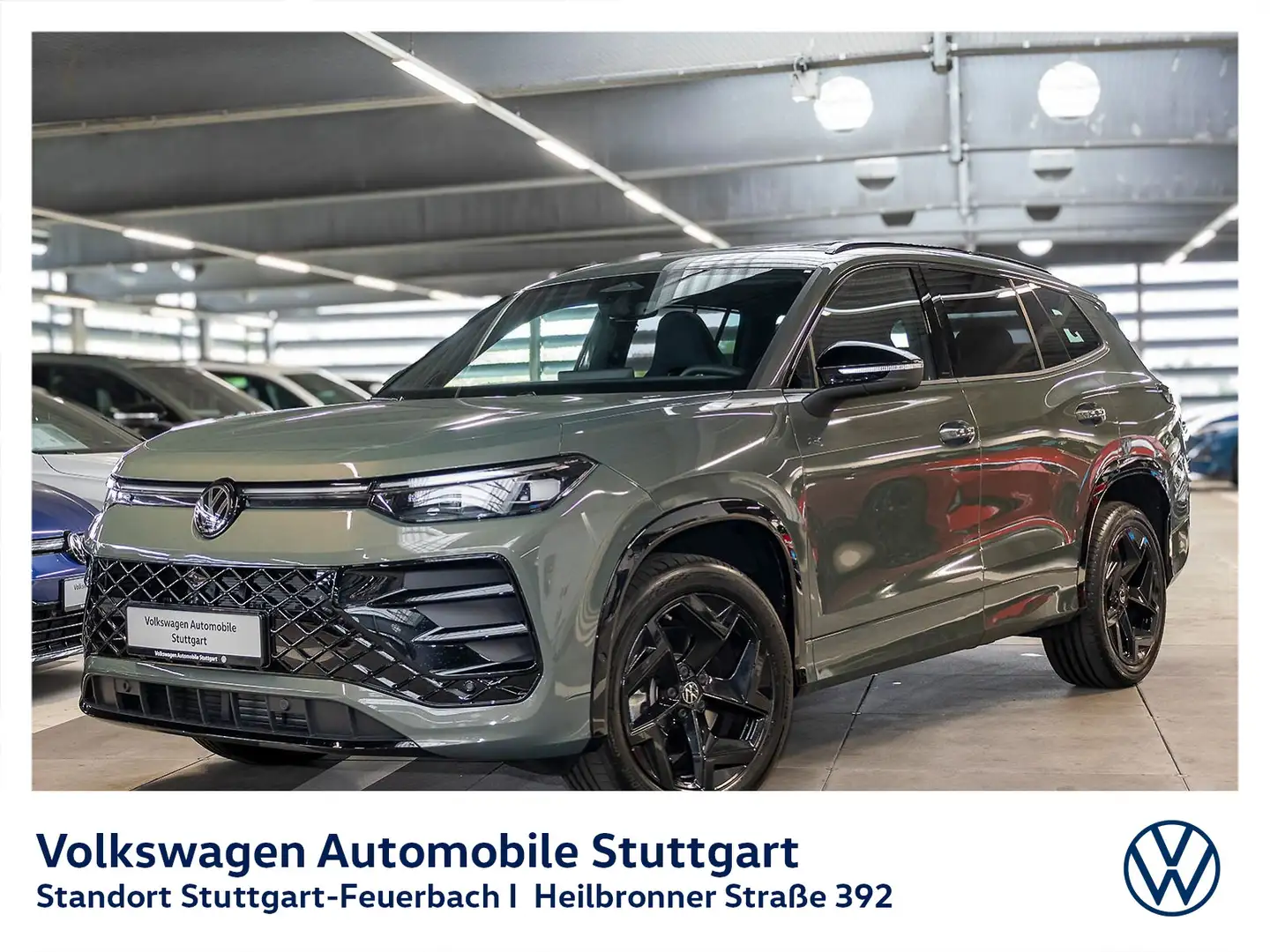 Volkswagen Tayron R-Line 2.0 TDI DSG Navi AHK Kamera 7-Sitz Grün - 1