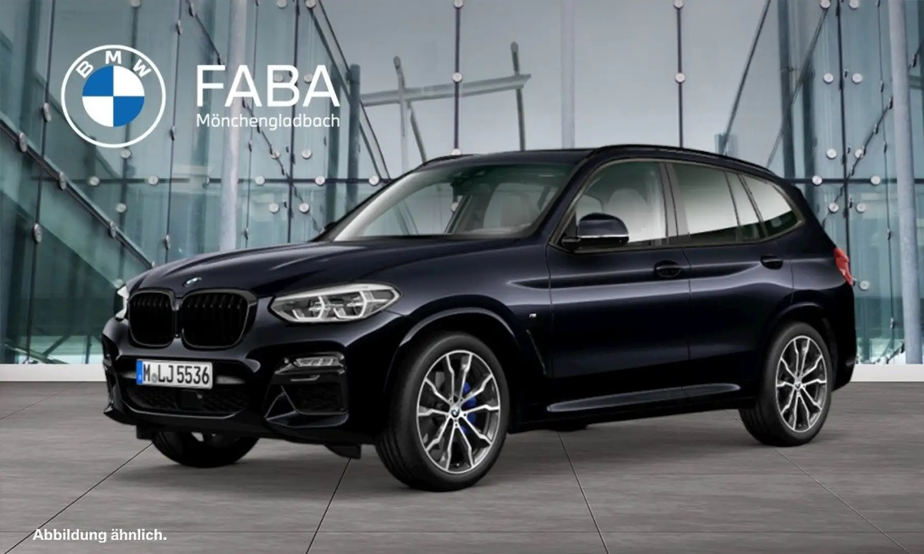 BMW X3 M 40d ZA Head-Up HK HiFi DAB LED WLAN RFK Shz Schwarz - 1