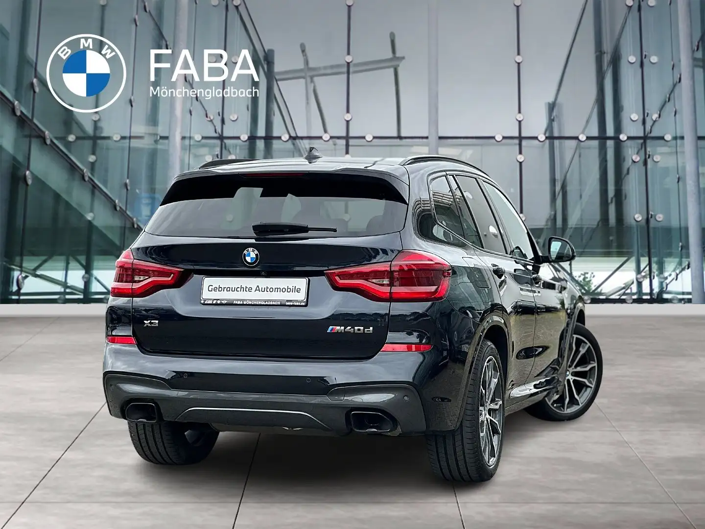 BMW X3 M 40d ZA Head-Up HK HiFi DAB LED WLAN RFK Shz Black - 2