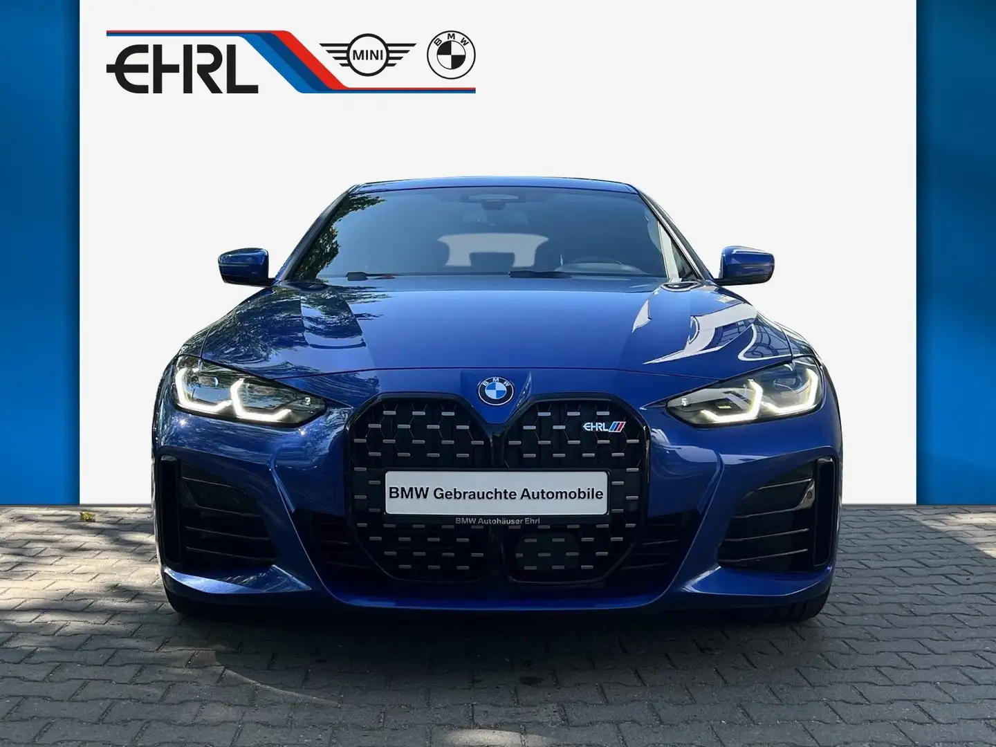 BMW 420 d GRAN COUPÉ M SPORT PRO H&K LASER AHK Bleu - 2
