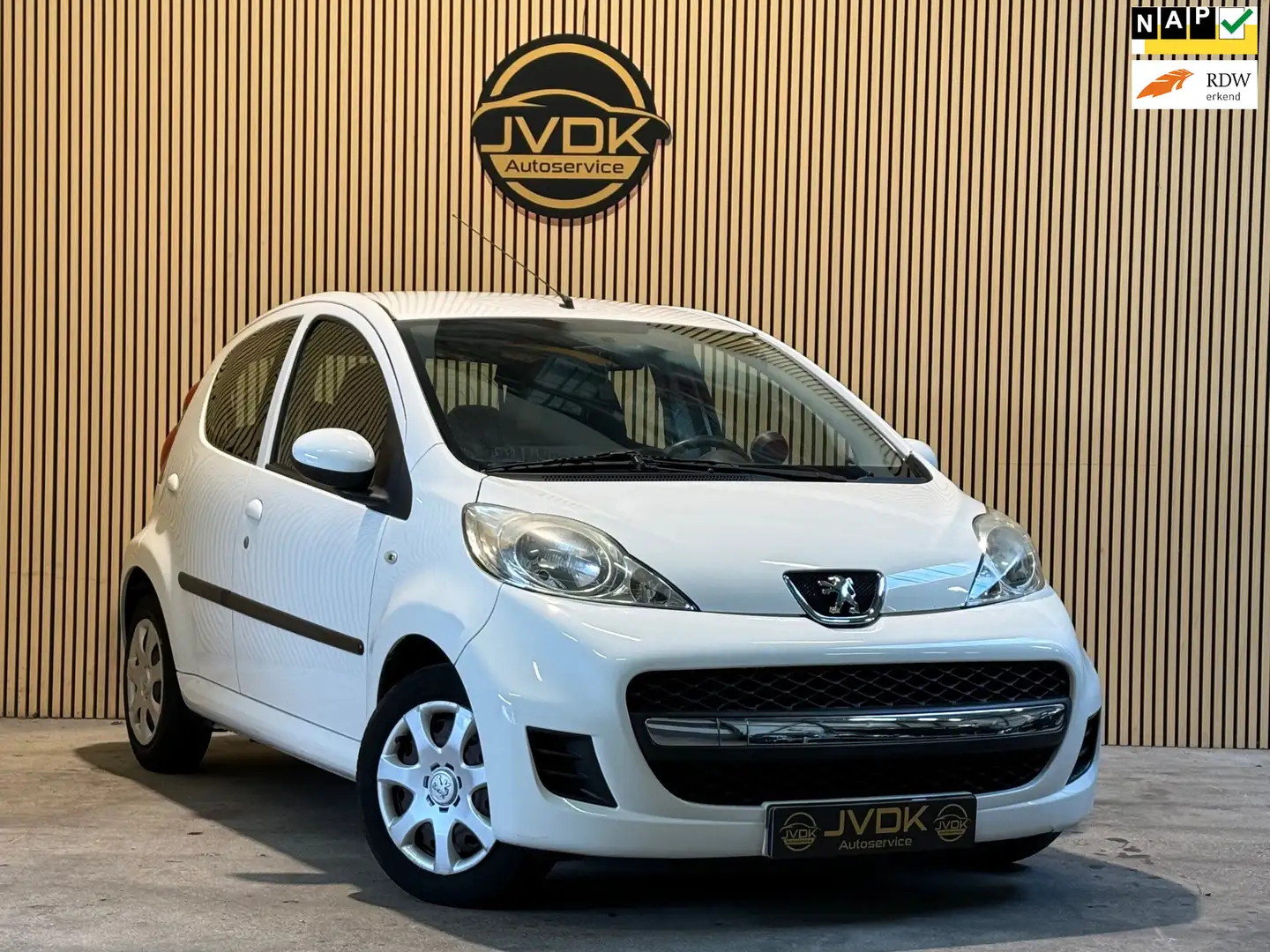 Peugeot 107 1.0-12V AIRCO/NAP/BJ2012/ELECTR RAMEN Bianco - 1