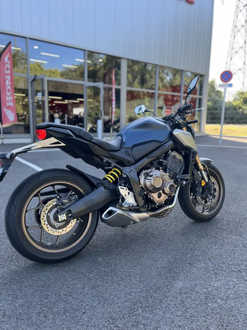Honda CB 650 Bleu - 2