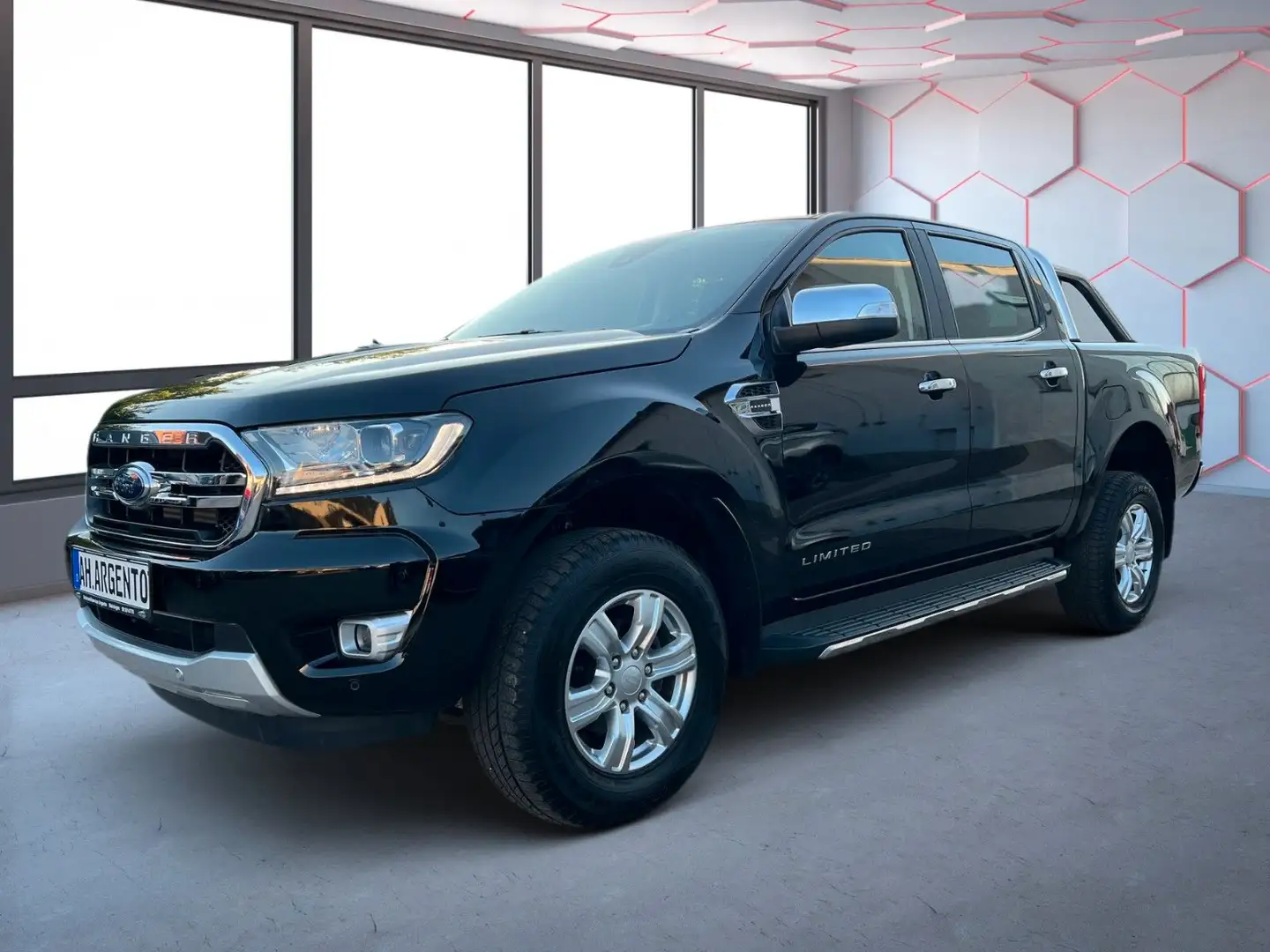 Ford Ranger RANGER LIMITED DOKA 4x4=1.HD=NUR 21.113 KM=TOP ! Noir - 1