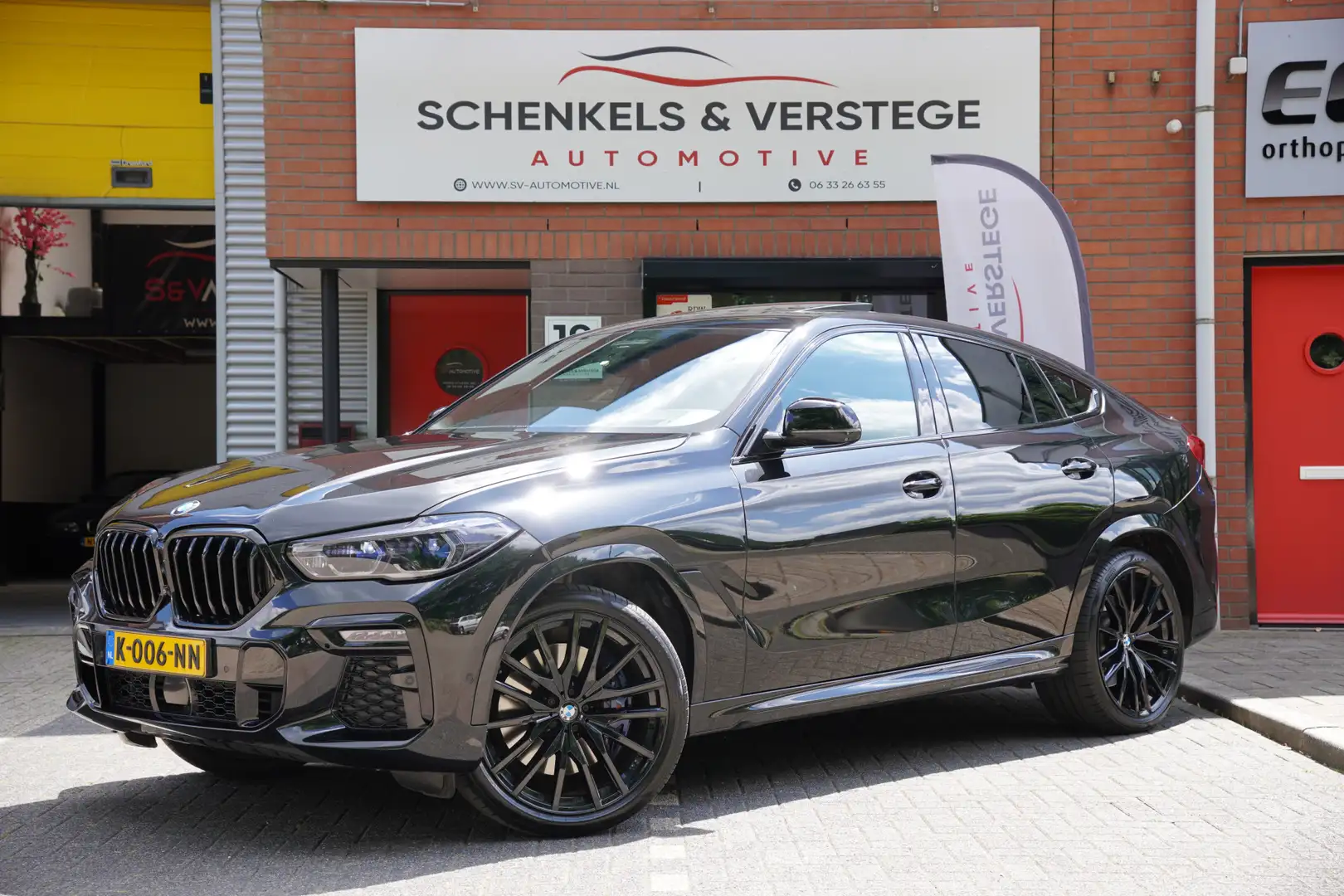 BMW X6 M50d High Executive / BTW / Dealer Ond / Laser / P Zwart - 1