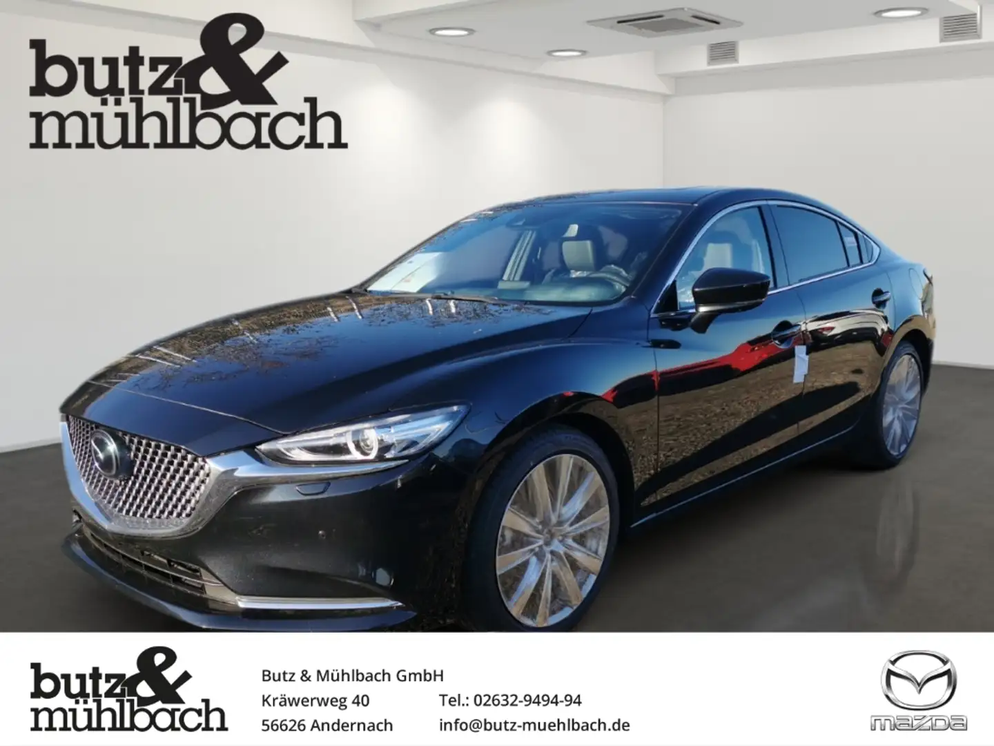 Mazda 6 Takumi 2.5 SKYACTIV-G 194 EU6d Navi Leder 360° Kam Zwart - 1