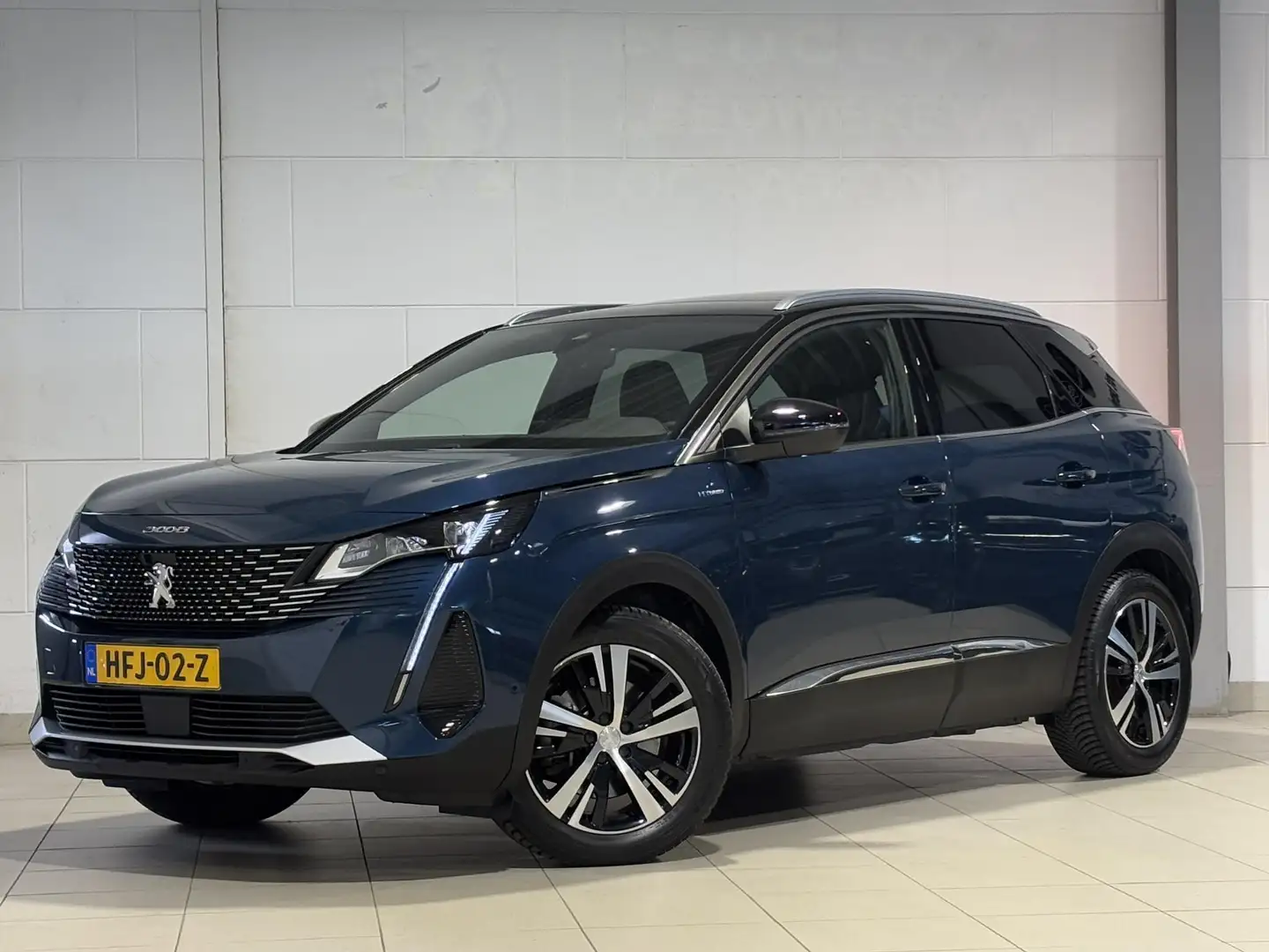 Peugeot 3008 GT 1.6 Turbo 225pk Hybrid e-EAT8 | SCHUIF/KANTELDA Blauw - 2