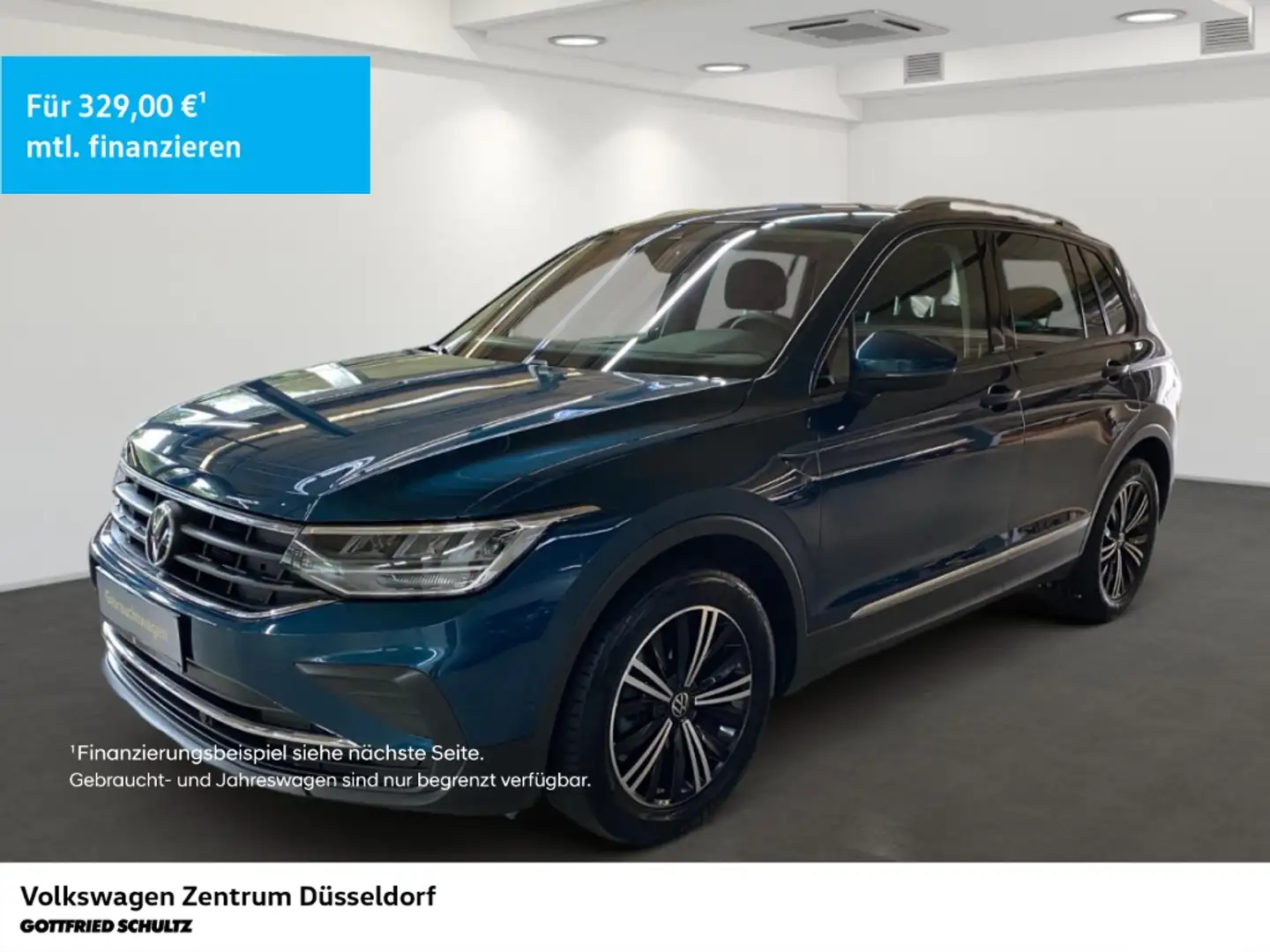 Volkswagen Tiguan 2.0 TDI DSG Life Anhängekupplung Blau - 1
