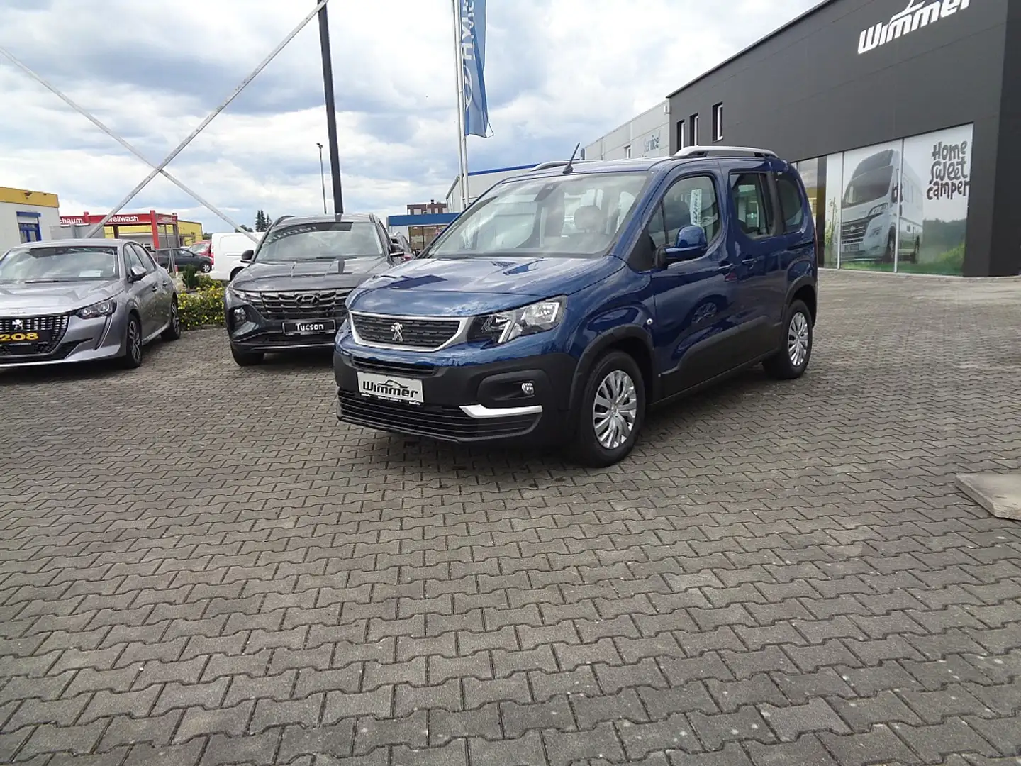 Peugeot Rifter 1,5 BlueHDI 100 S&S Active Blau - 2