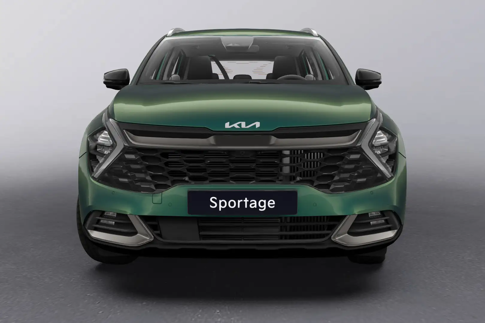 Kia Sportage 1.6 T-GDi Hybrid Dark Edition - Direct uit voorraa Groen - 2
