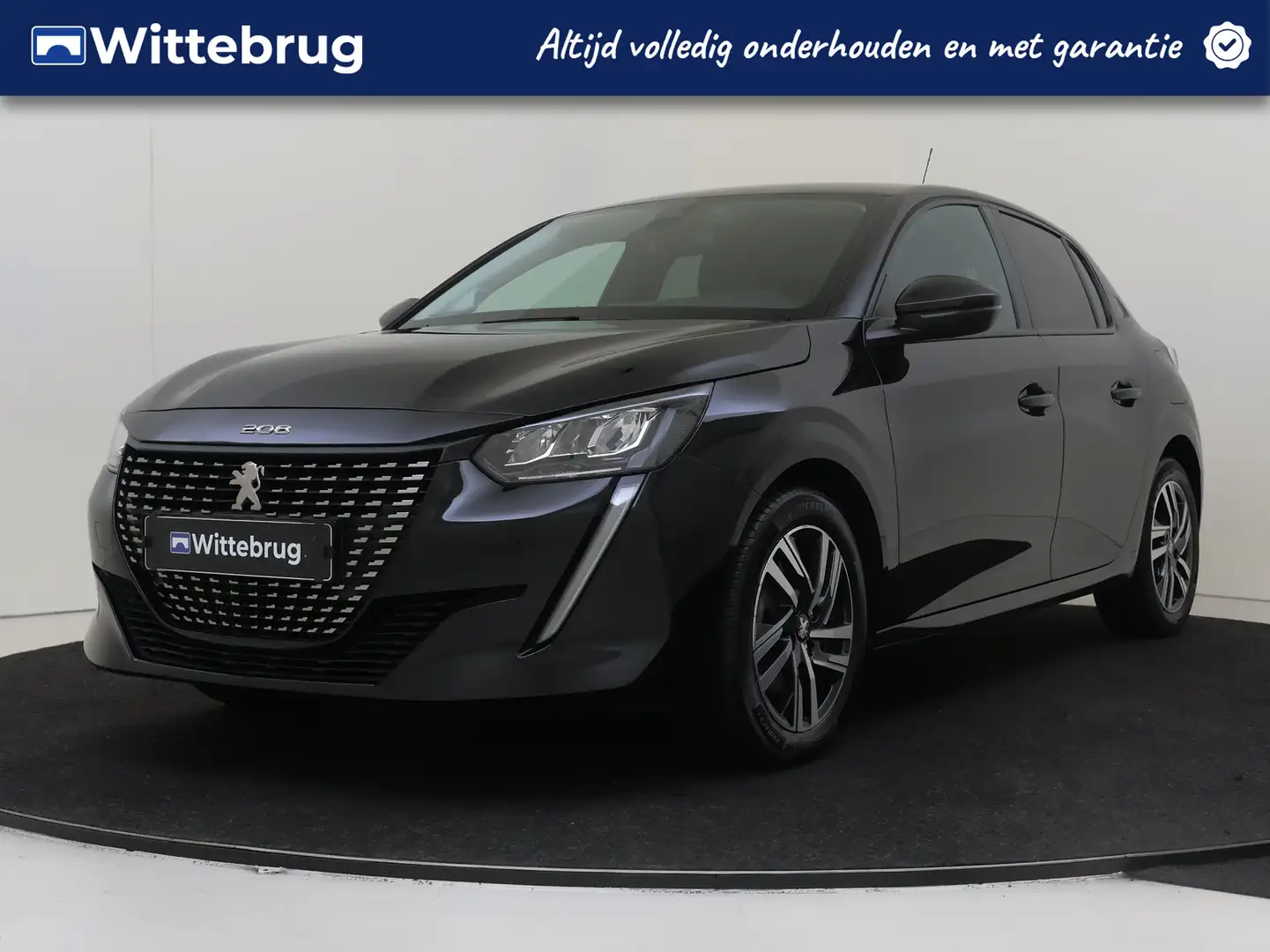 Peugeot 208 1.2 100PK PureTech Allure Pack | Parkeerhulp | Cam Zwart - 1