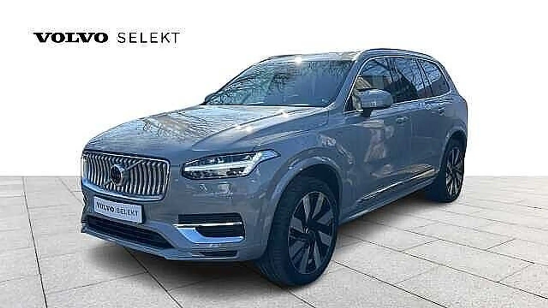 Volvo XC90 Recharge Plus Bright, T8 Plug-in Hybrid Grijs - 1