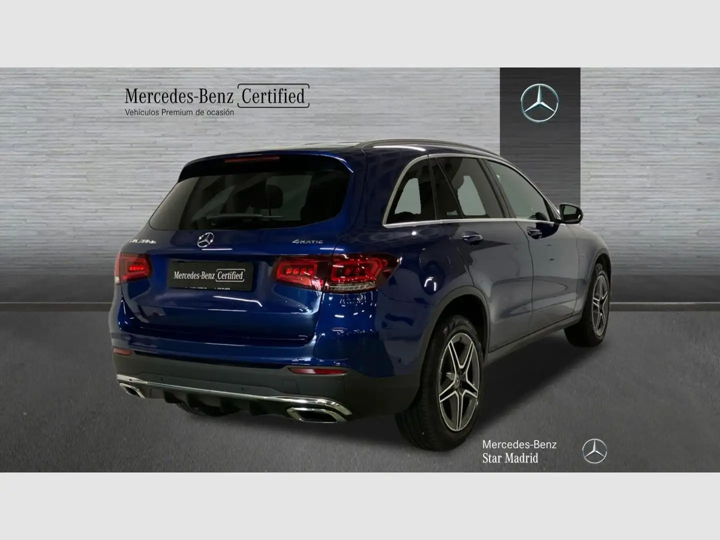 Mercedes-Benz GLC 300 de 4MATIC Azul - 2