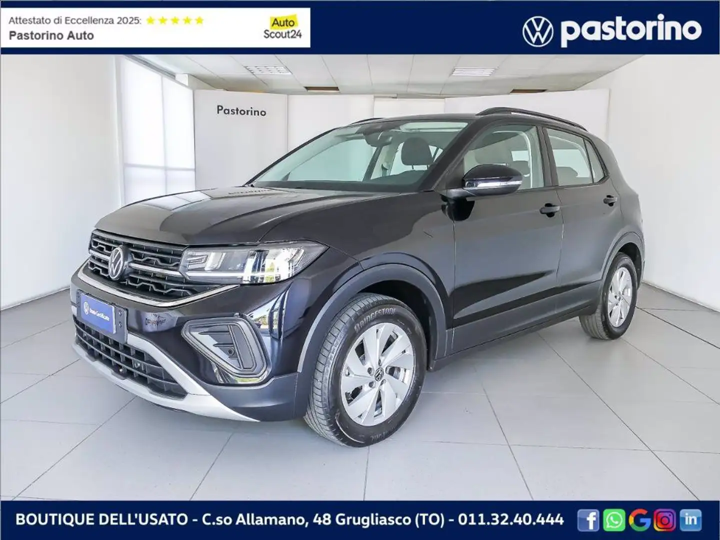 Volkswagen T-Cross 1.0 TSI LIFE 95CV Schwarz - 1