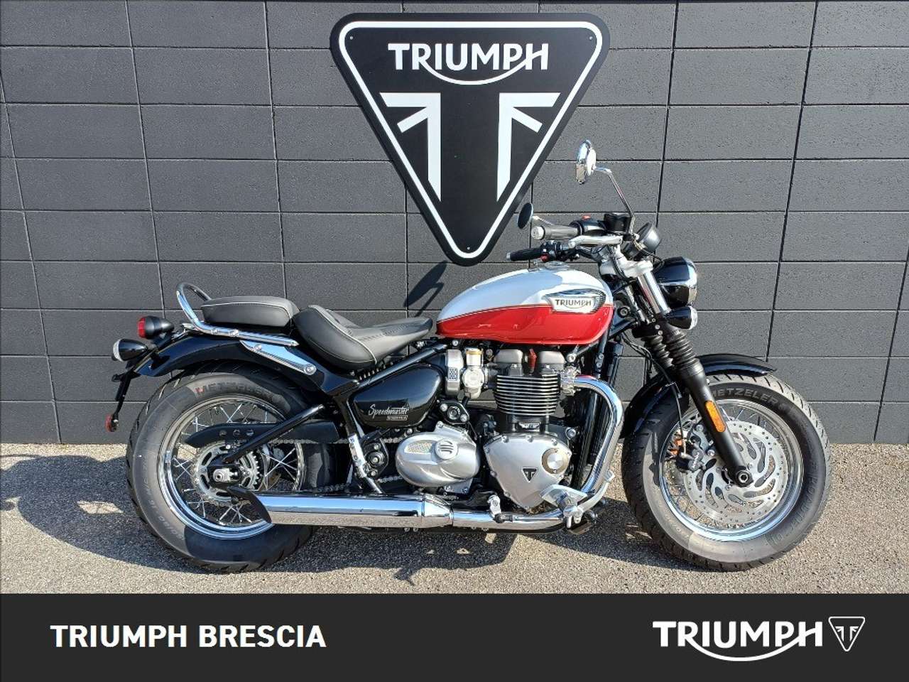 Triumph Speedmaster Snowdonia/Cranberry Red E5+