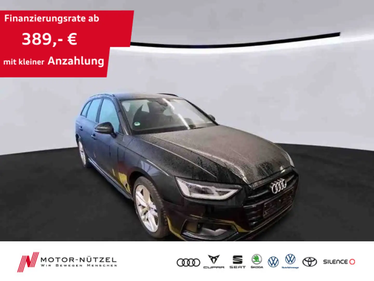 Audi A4 35 TFSI S-TR ADVANCED 5JG+LED+NAVI+AHK Schwarz - 1