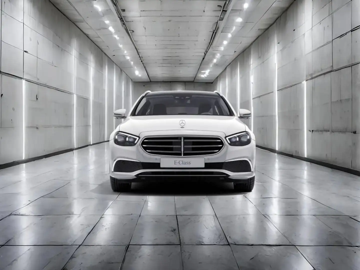 Mercedes-Benz E 400 d T 4M AVANTGARDE+DISTR+AHK+PANO+360°KAM Blanc - 2