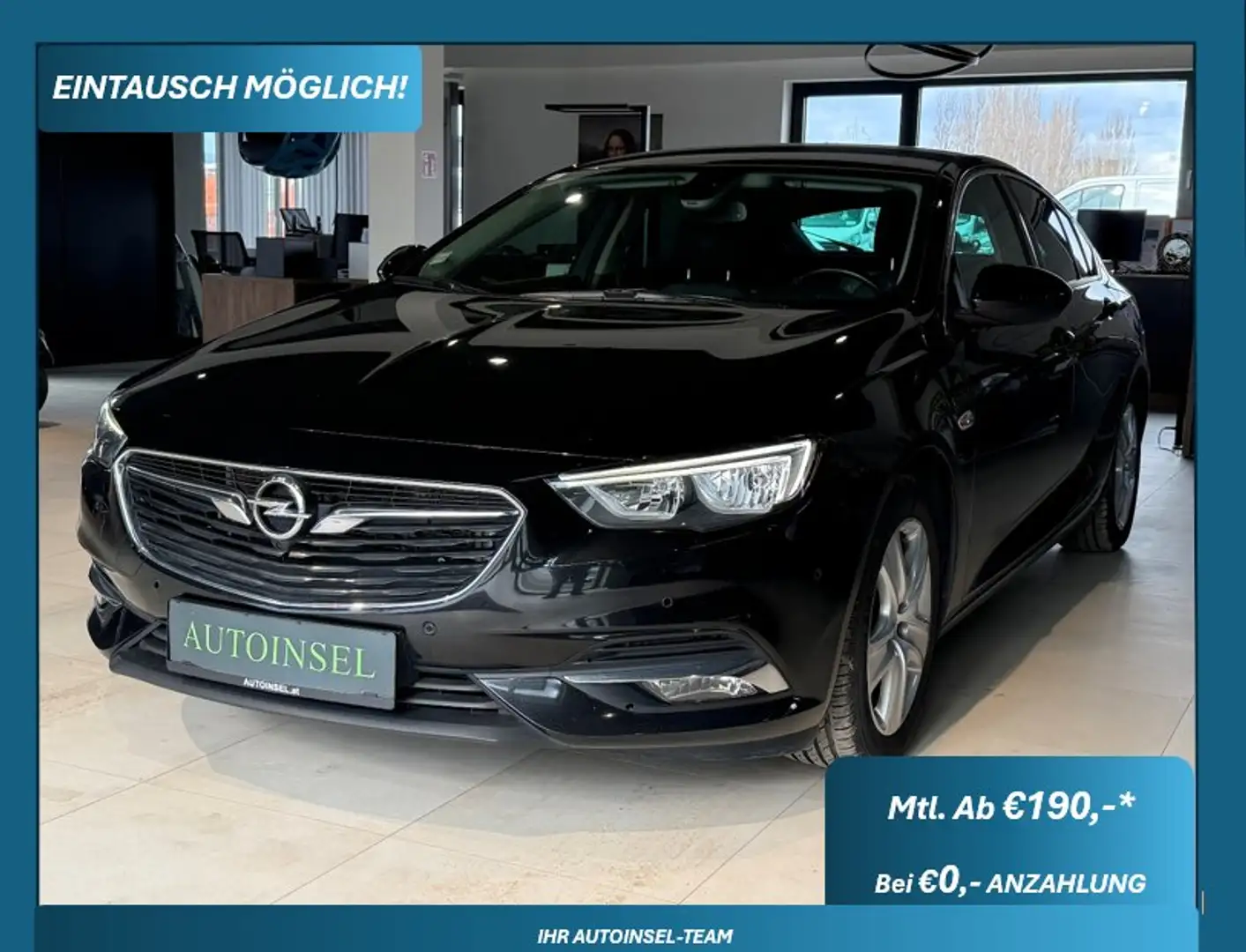 Opel Insignia Edition Lim. RFK+SR&WR+AHK Schwarz - 1