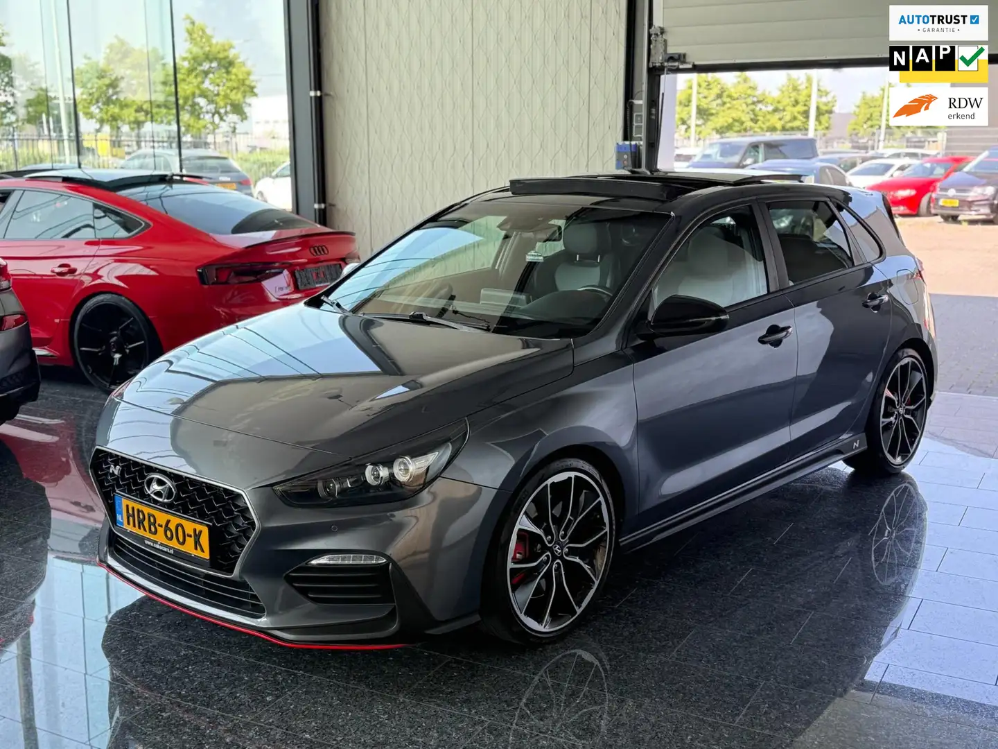 Hyundai i30 i30N Performance 2019 Full Opt 275PK 2.0 T-GDI N2 Grijs - 1