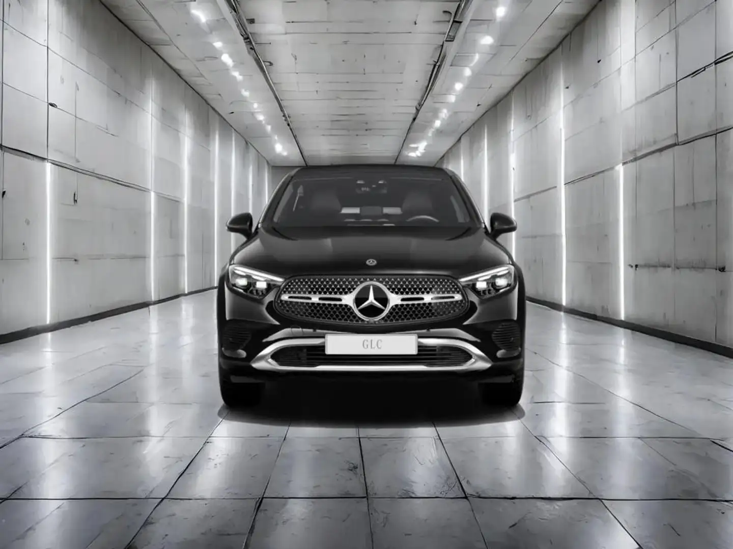Mercedes-Benz GLC 220 d 4M Cpé AVANTG.ADV.PLUS+PANO+AHK+DISTR. Schwarz - 2