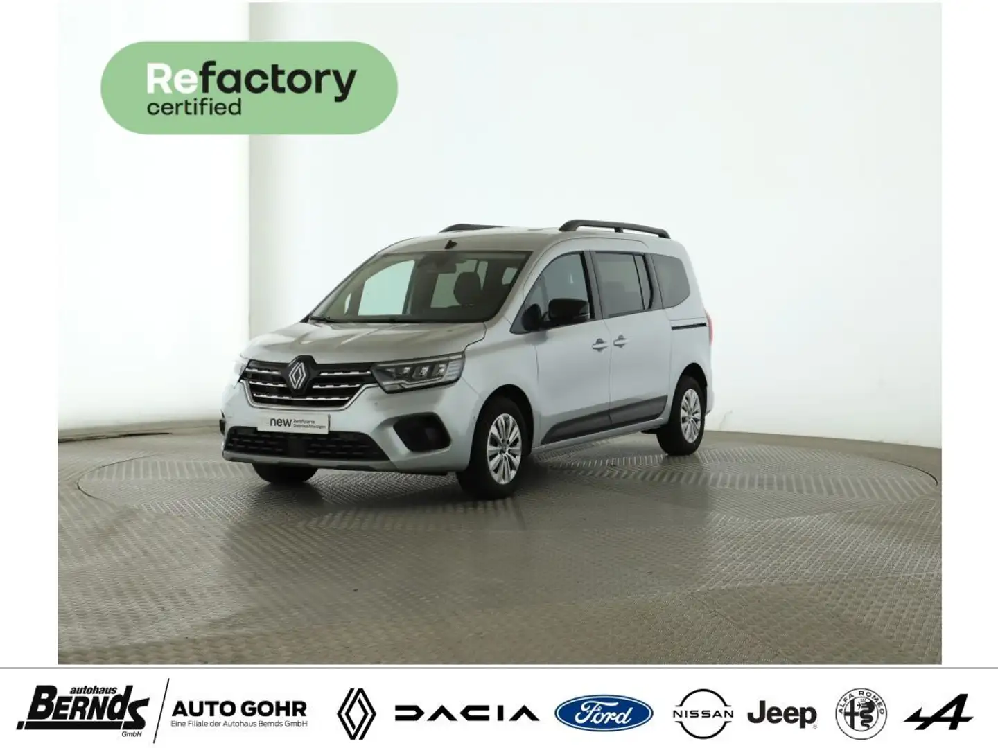 Renault Kangoo Grand TCe 130 Techno 7-SITZER LED PDC RK NAVIGA. Серый - 1