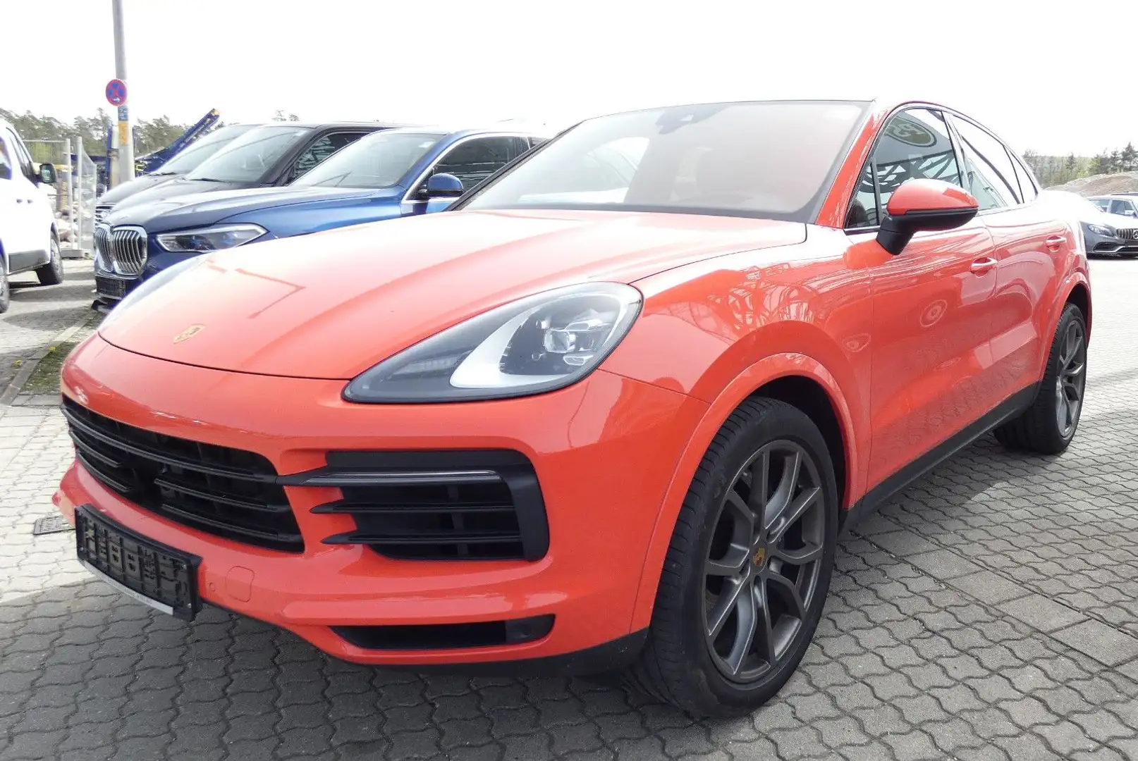 Porsche Cayenne Coupé  Panorama Leder Navi Orange - 1