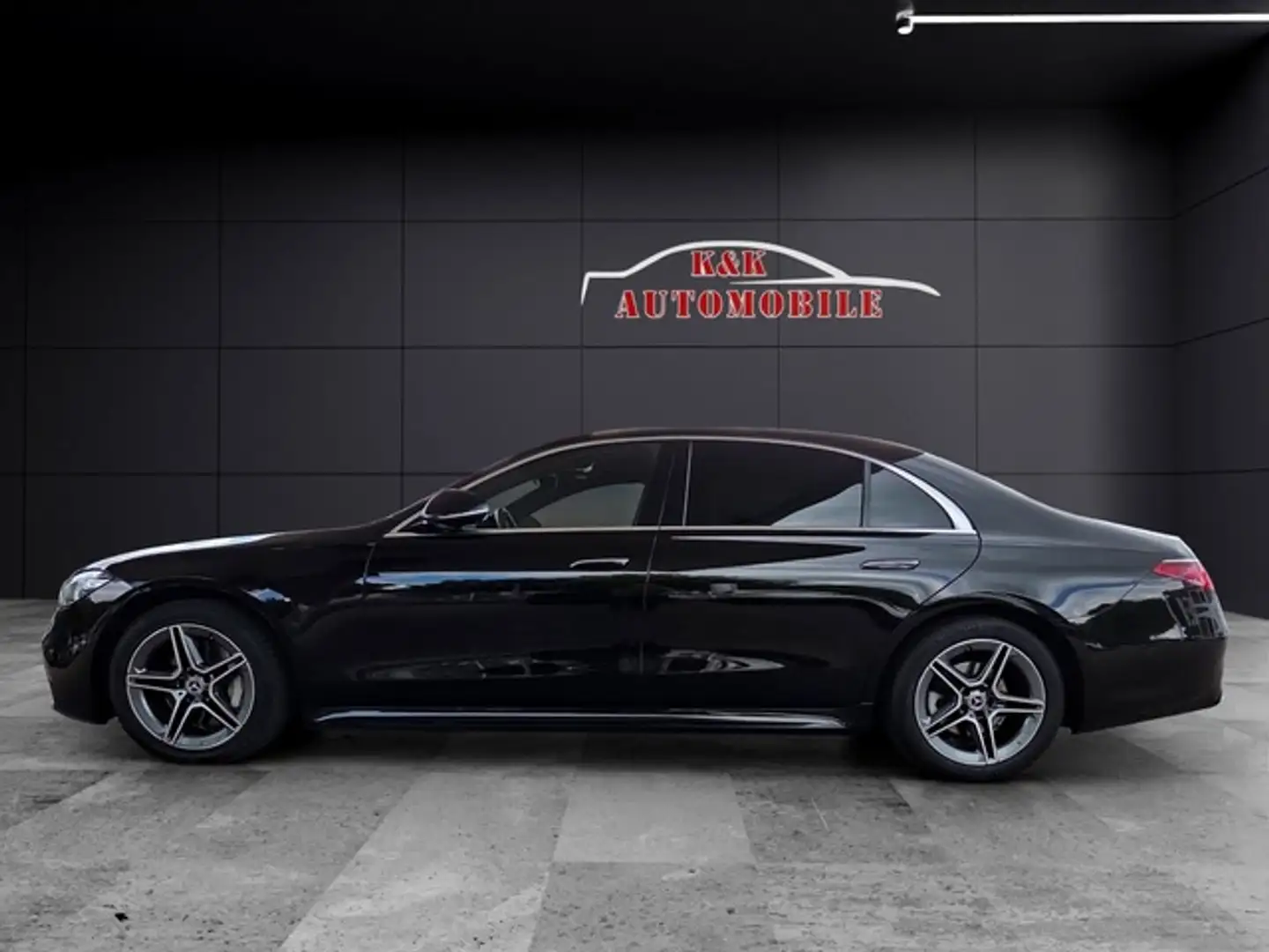 Mercedes-Benz S 400 d 4M LANG AMG/PANO/HEAD-UP/AIRMATIC/VOLL Schwarz - 2